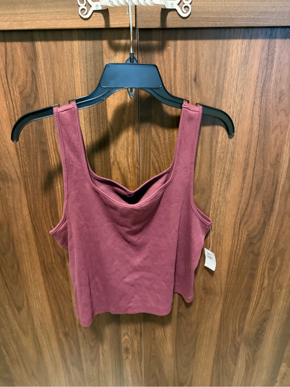 NWT Old Navy Square Neck Crop Tank, Size XXL
